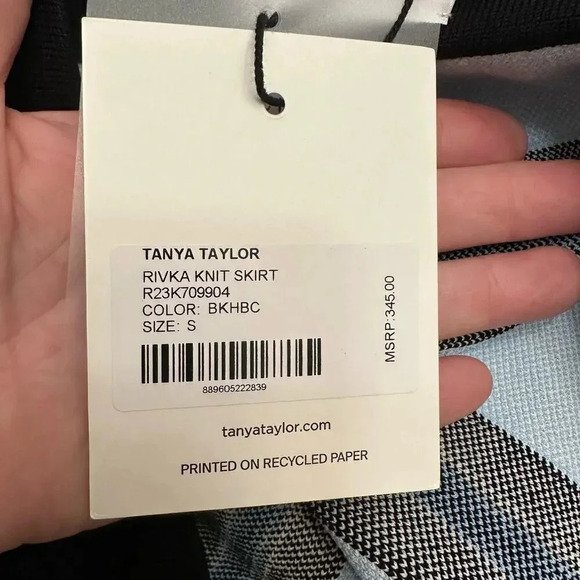 Tanya Taylor NWT’s Rivka striped flared mini skirt. Size small - Picture 6 of 8